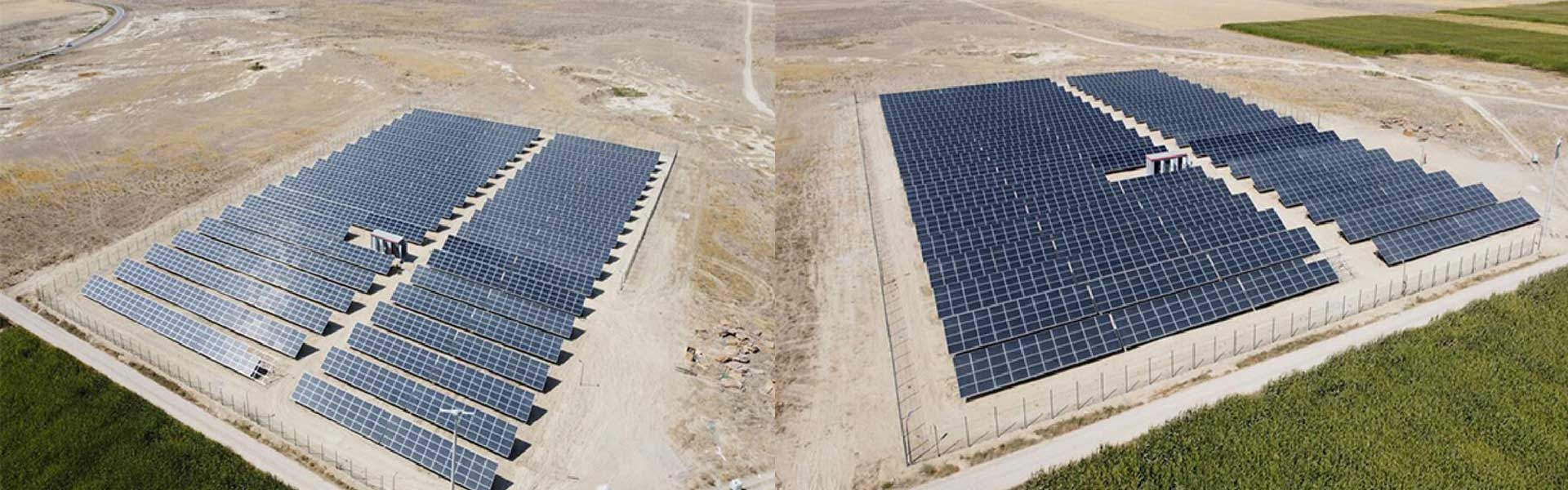 Akçaşehir Karaman 1200 Kwp Arazi Kurulumu