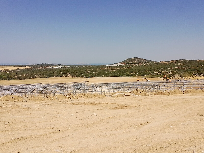 Ezine/Çanakkale 3500 Kwp Arazi Kurulumu