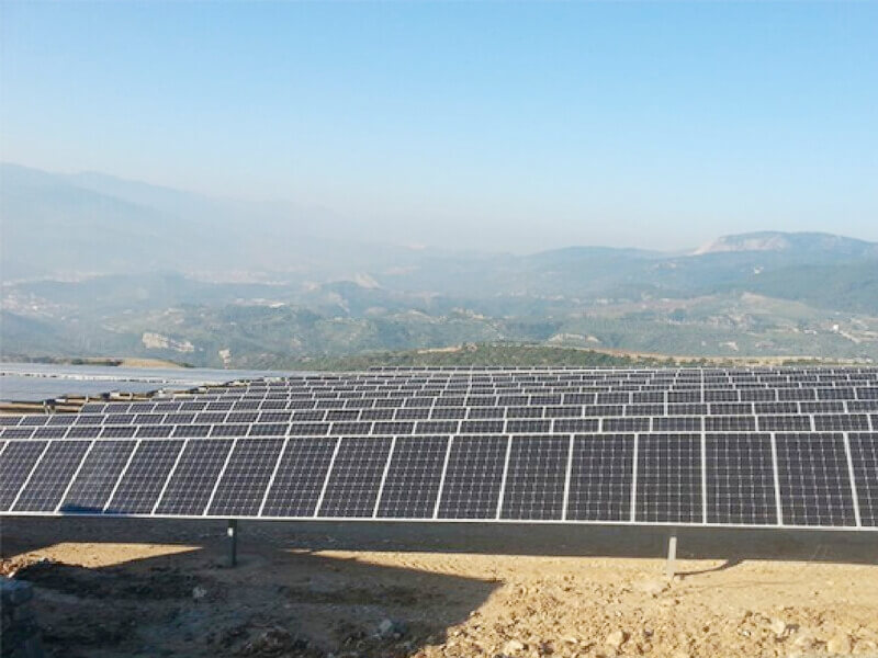 Kahta/Adıyaman 2400 Kwp Arazi Kurulumu