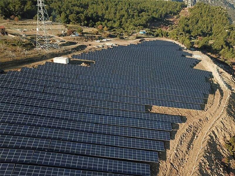 Söke/Aydın 2000 Kwp Arazi Kurulumu