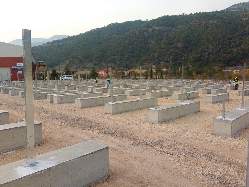 Taşova/Amasya 4500 Kwp Arazi Kurulumu